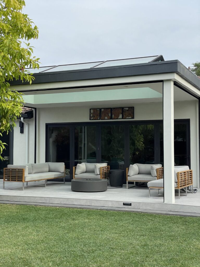 Backyard remodeling project