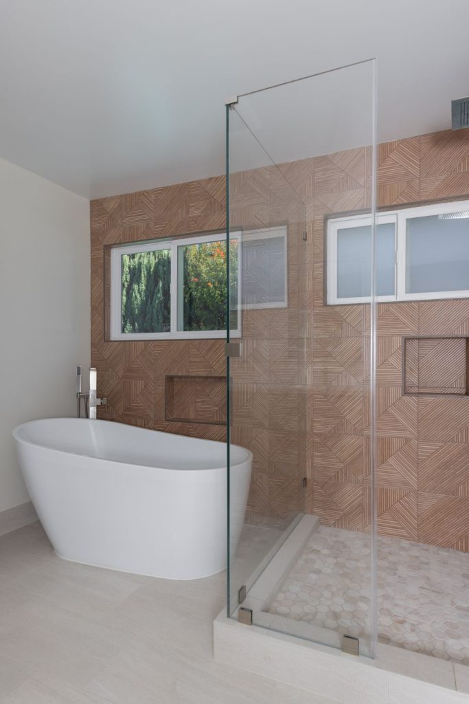 Luxury bathroom remodel cost in San Jose - luxury bathroom renovation by Maison Remodeling