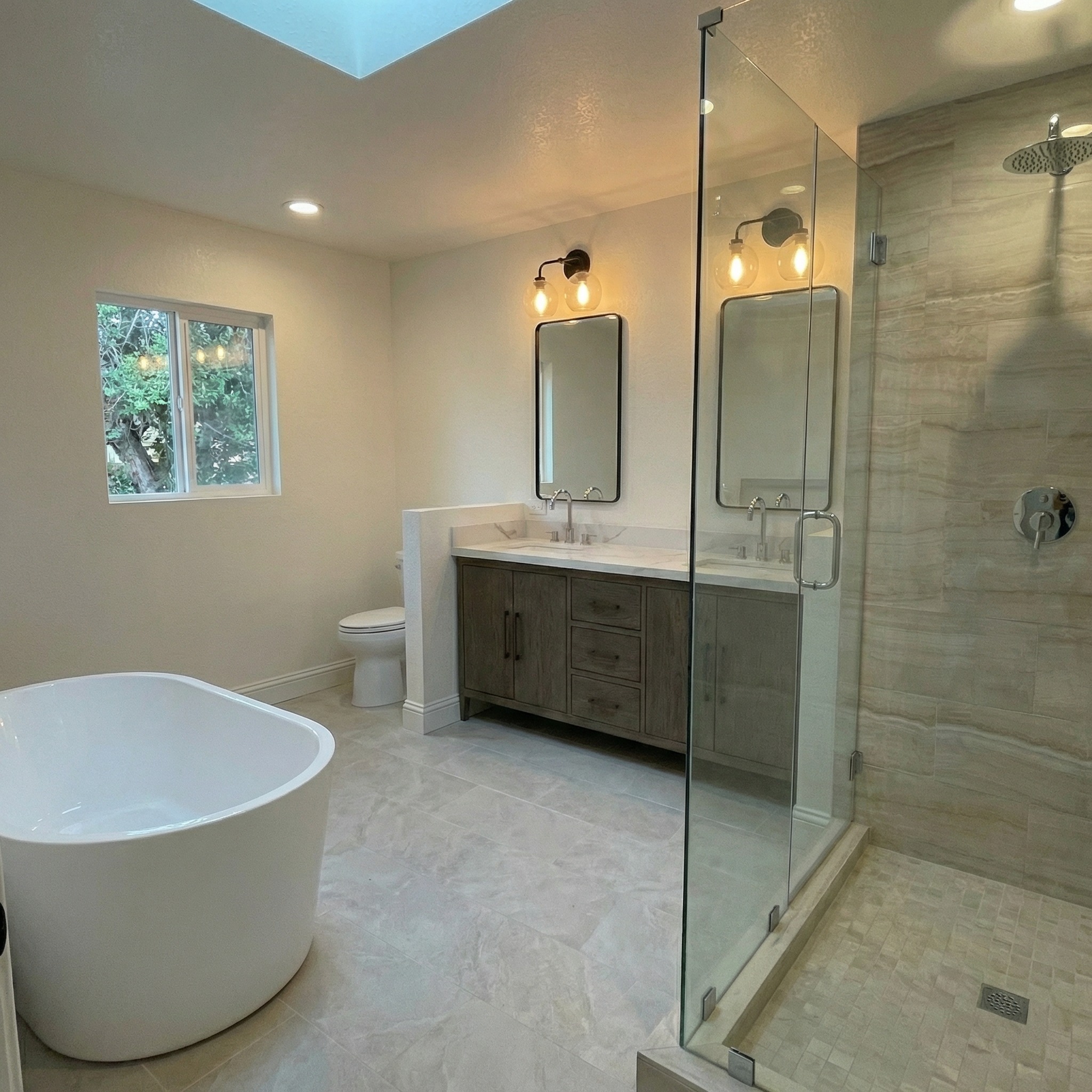 Bathroom vanity ideas in a San Jose remodel