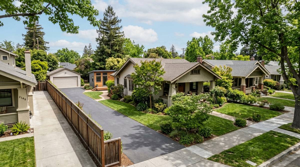 San Jose residential lots with garage conversions and backyard ADU potential