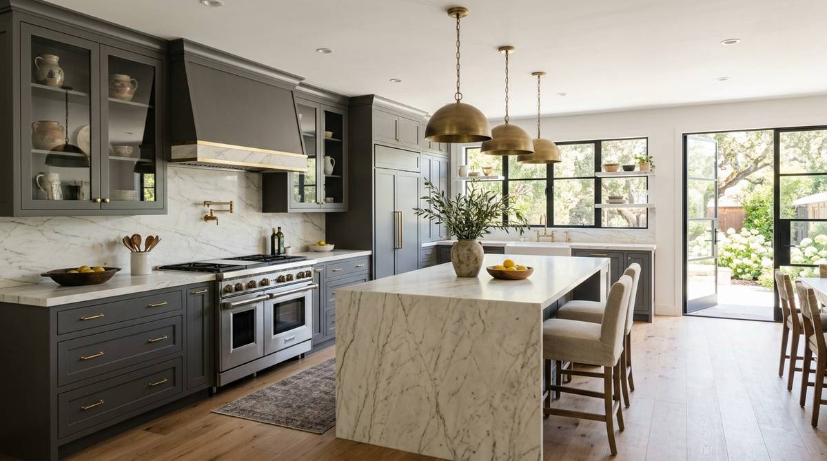 Premium Bay Area kitchen with elegant countertops and resale-ready finishes