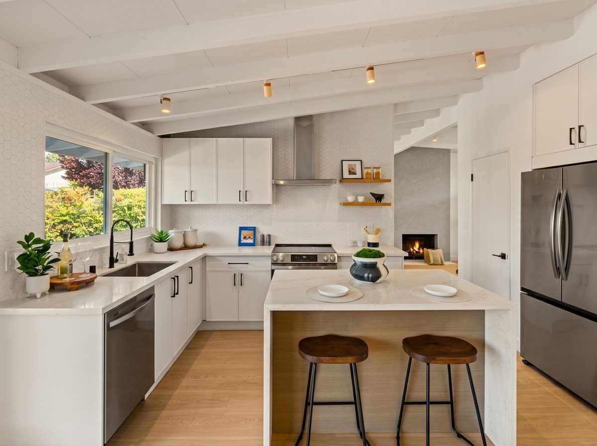 Palo Alto Eichler — Complete Home Remodel — view 7