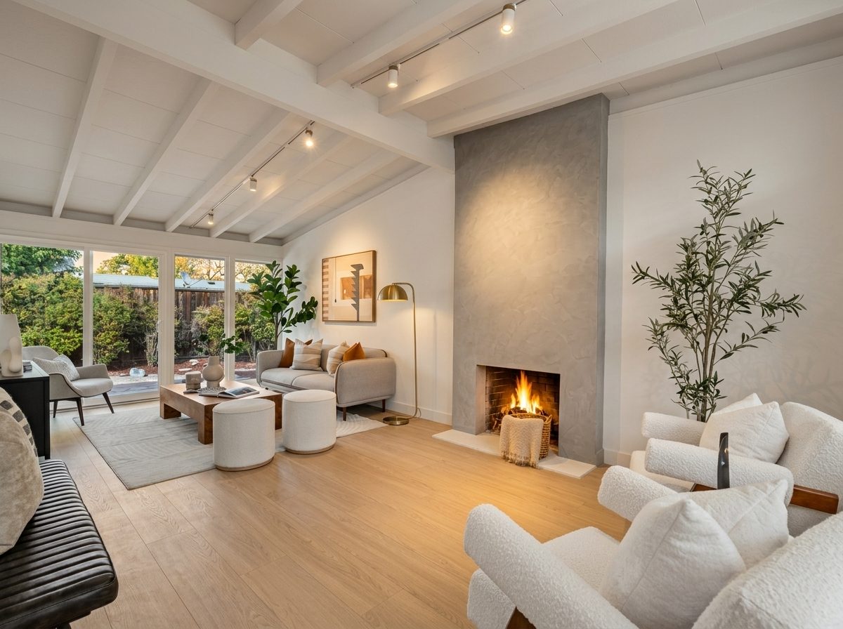 Palo Alto Eichler — Complete Home Remodel — view 10