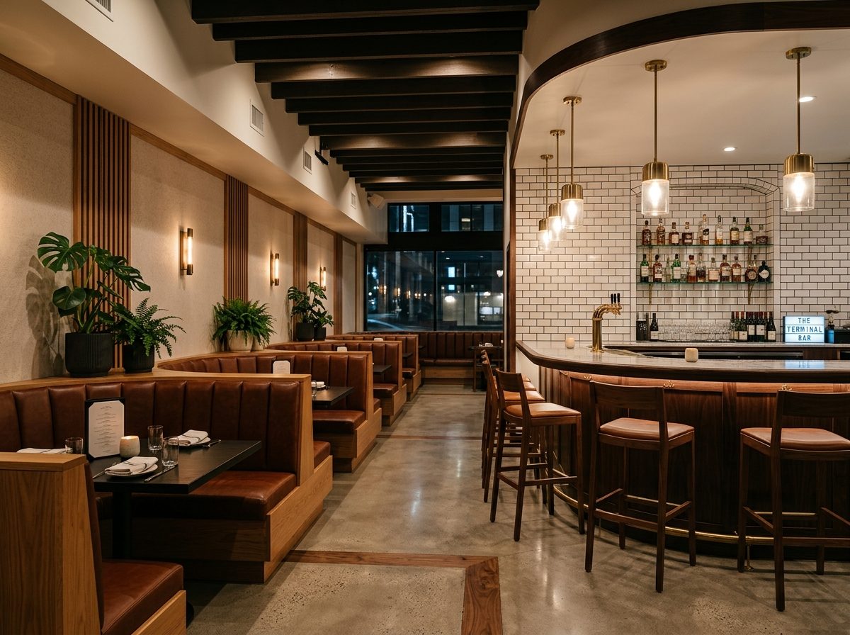 Restaurant interior renovation