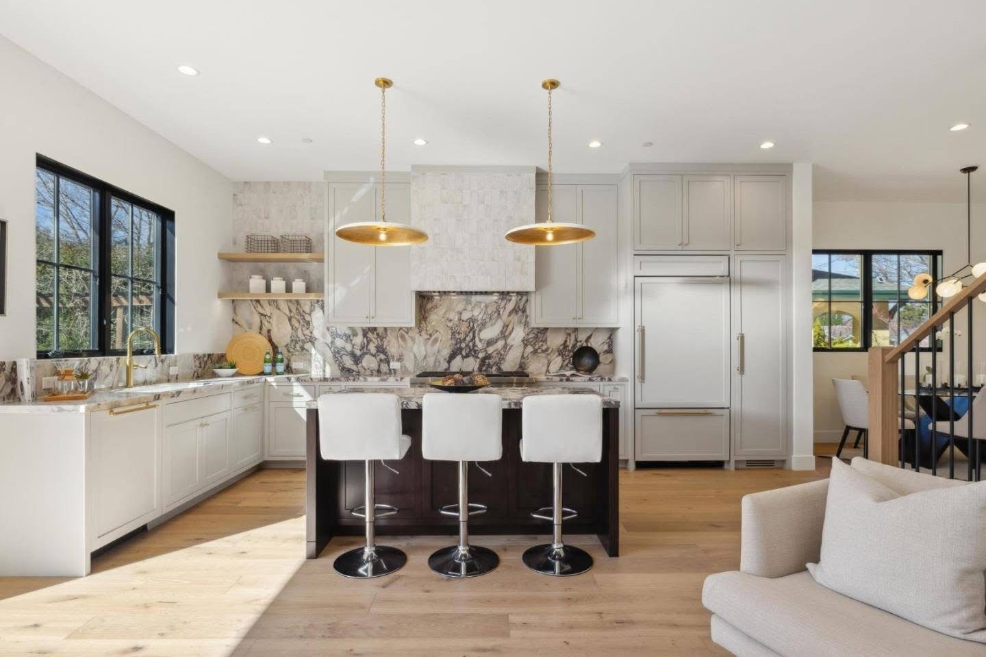 Commercial-style kitchen remodel in Pacifica